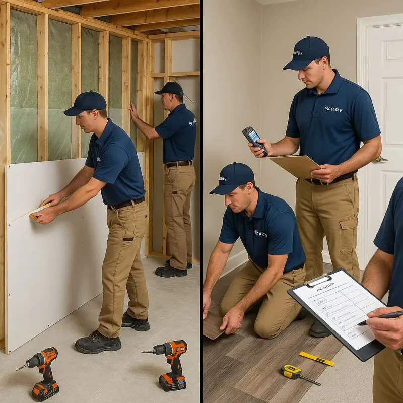 Repairs and Reconstruction process in Dawson County, GA
